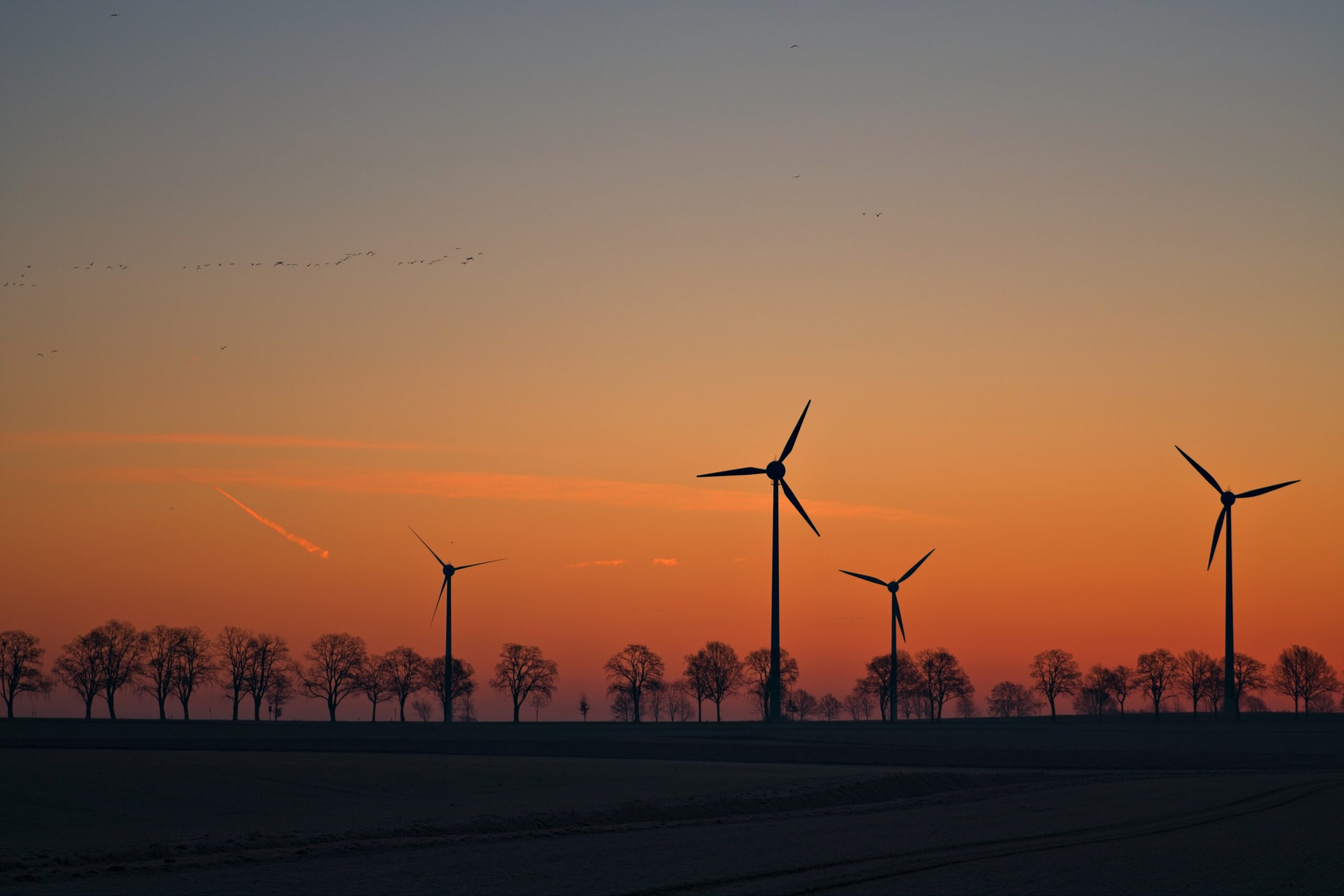 Blaue Stunde über Wunstorf 