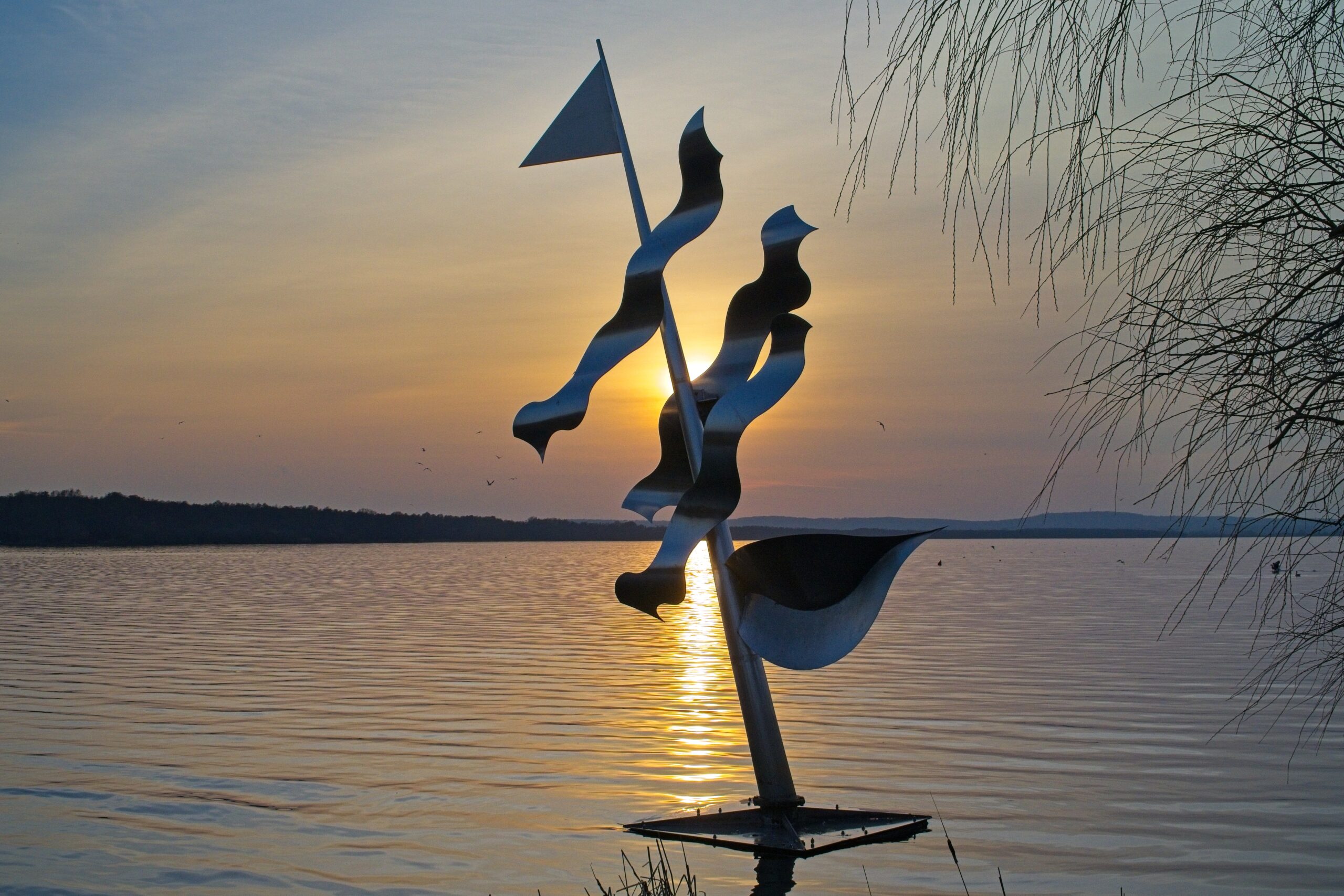 Undines Traum in goldener Stunde