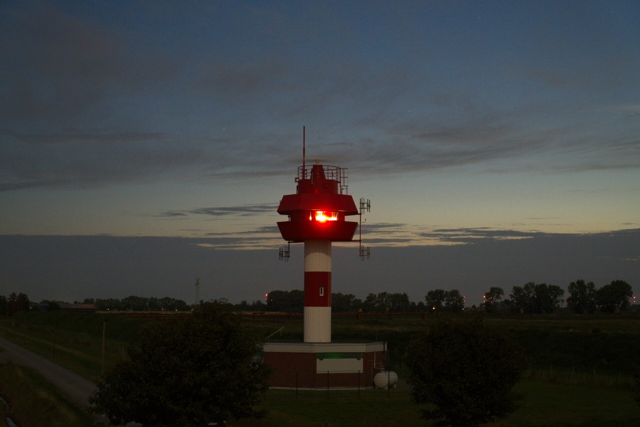 Radarturm in Wybelsum