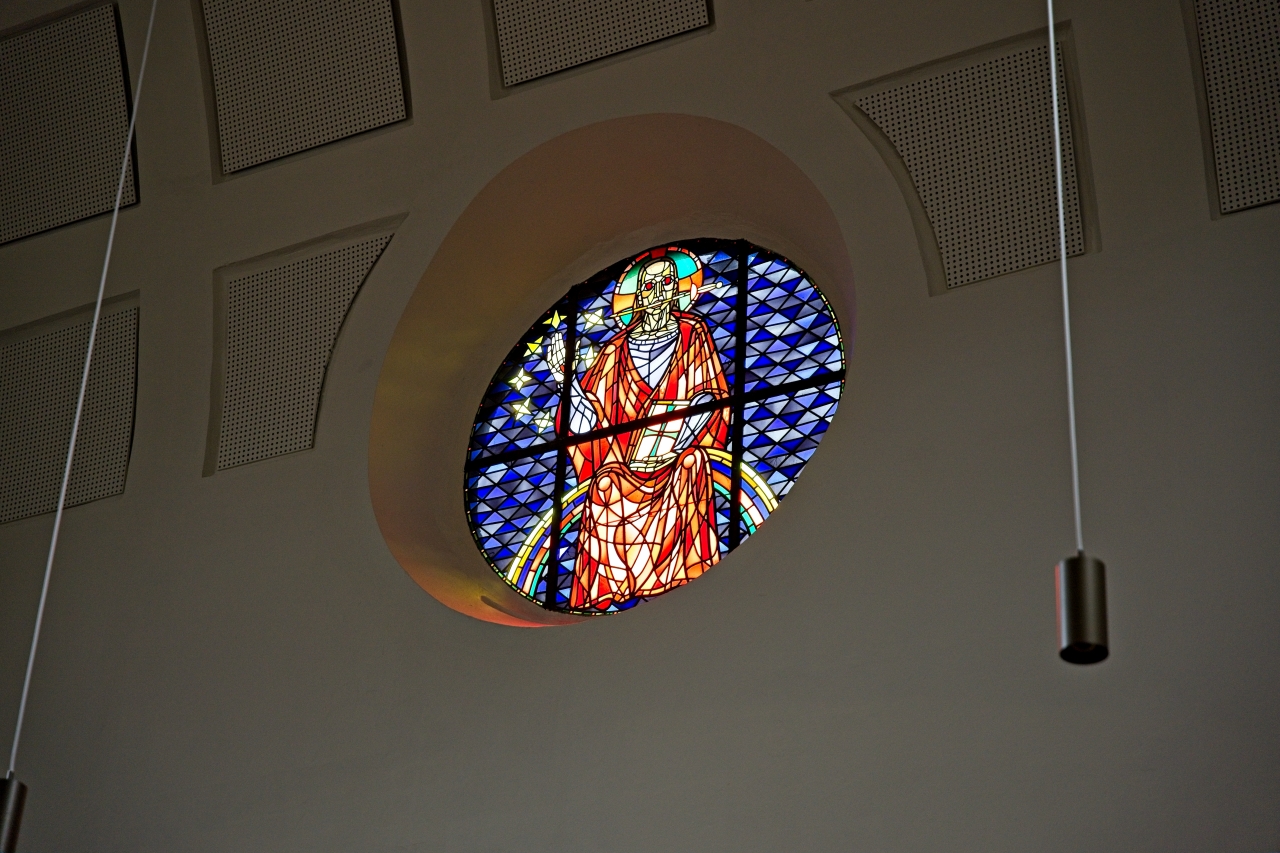 Buntglasfenster in St. Augustinus