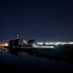 Industrie bei Nacht
