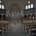 Innenraum der katholischen St. Augustinus-Kirche